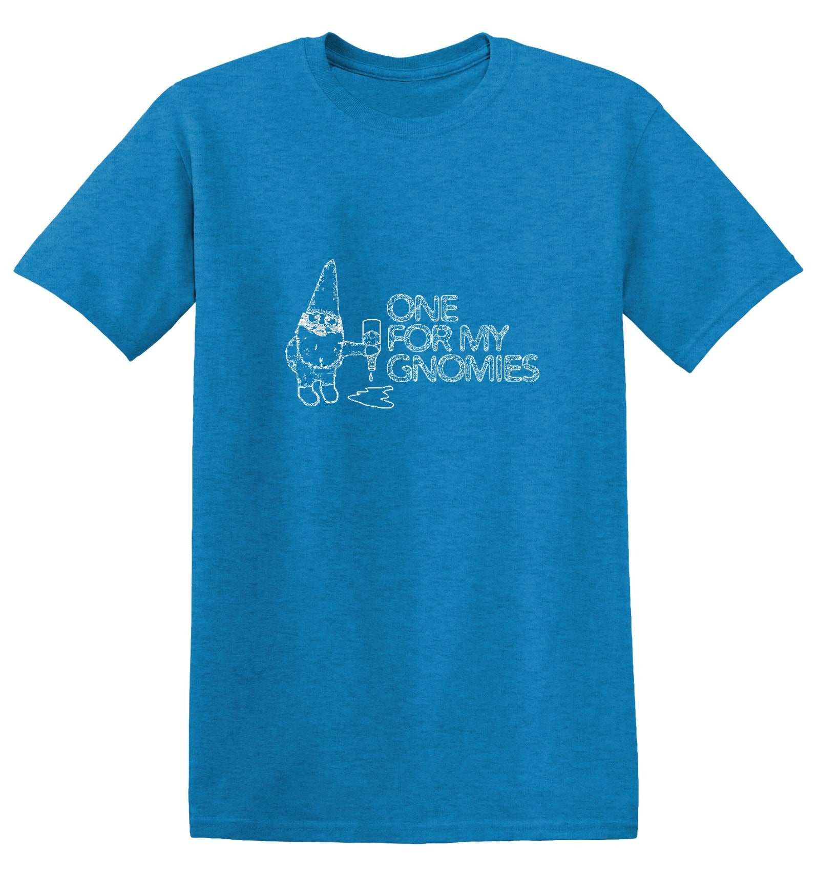 Funny T-Shirts design "One For My Gnomies"