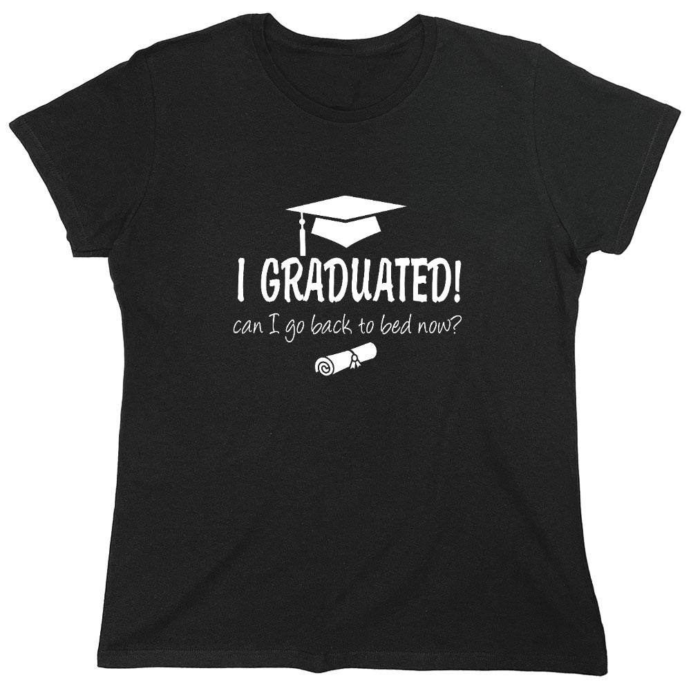 Funny T-Shirts design "GRAD BED - Womens"