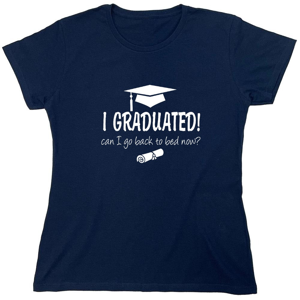 Funny T-Shirts design "GRAD BED - Womens"