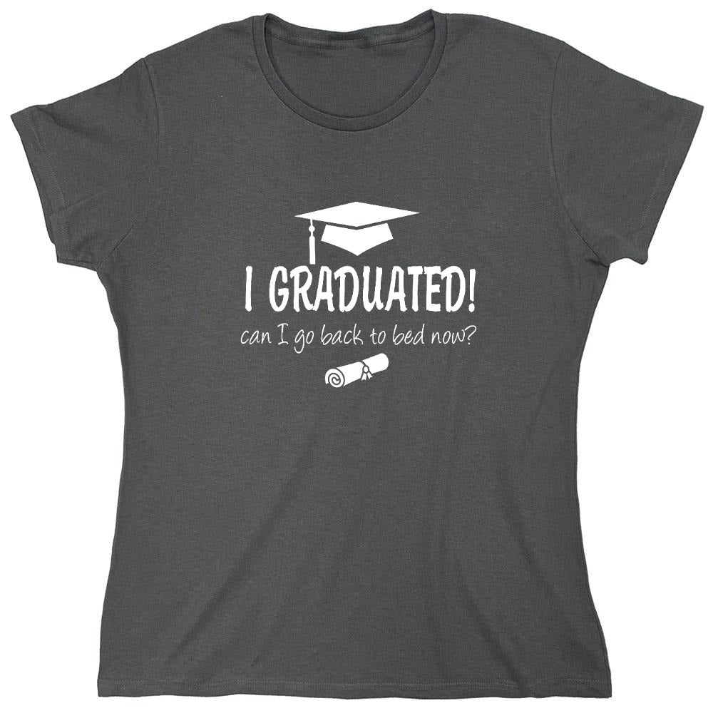 Funny T-Shirts design "GRAD BED - Womens"