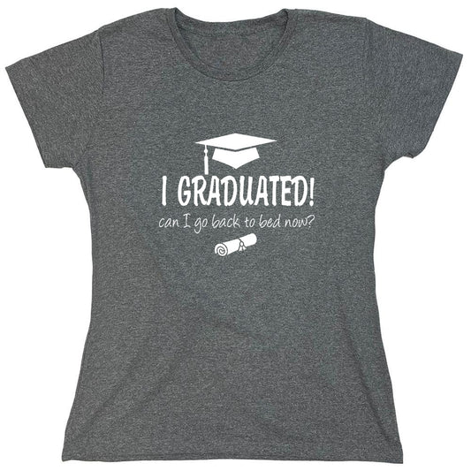 Funny T-Shirts design "GRAD BED - Womens"