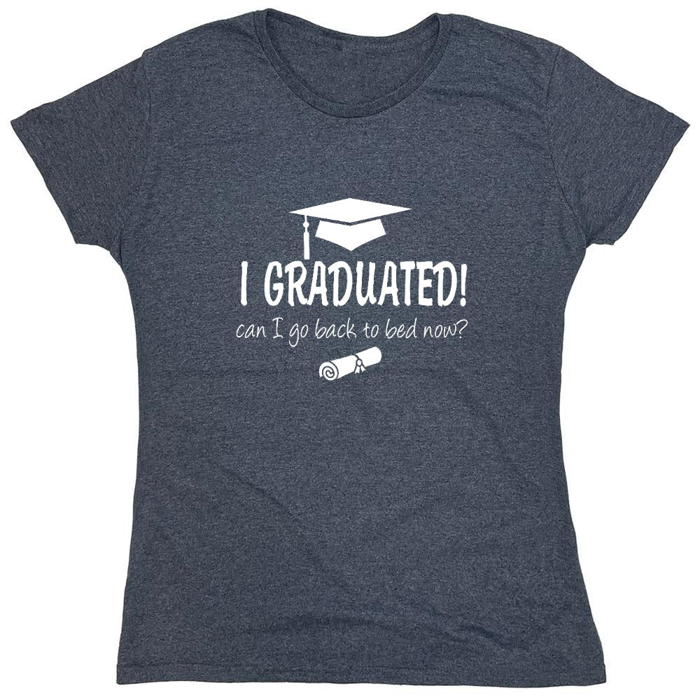 Funny T-Shirts design "GRAD BED - Womens"