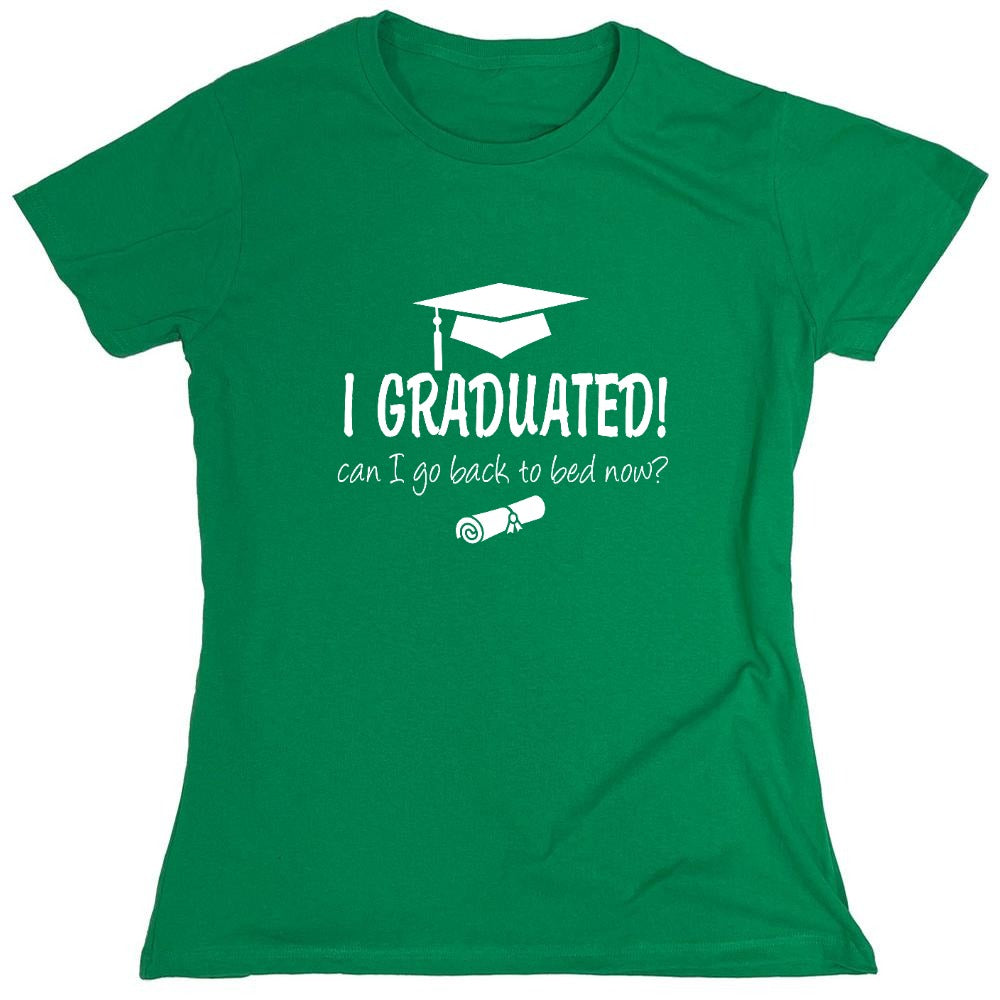 Funny T-Shirts design "GRAD BED - Womens"