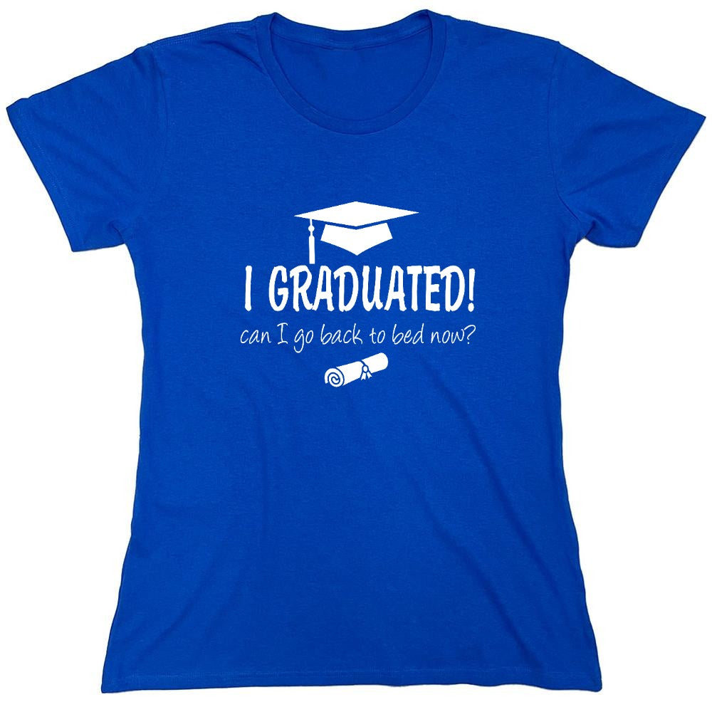 Funny T-Shirts design "GRAD BED - Womens"