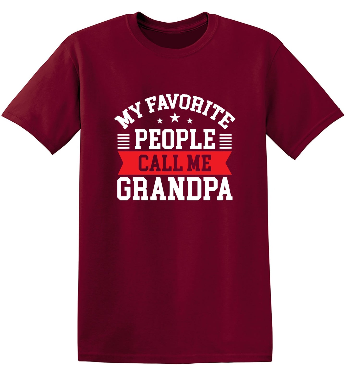 Funny T-Shirts design "My Favorite People Call Me Grandpa, New"
