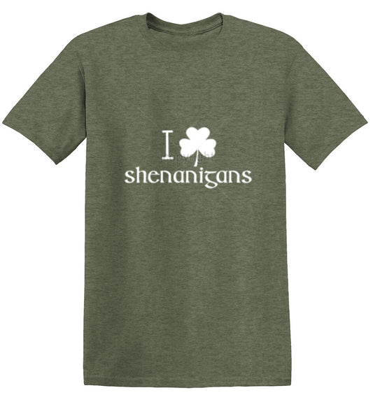 Funny T-Shirts design "SHENANIGANS"