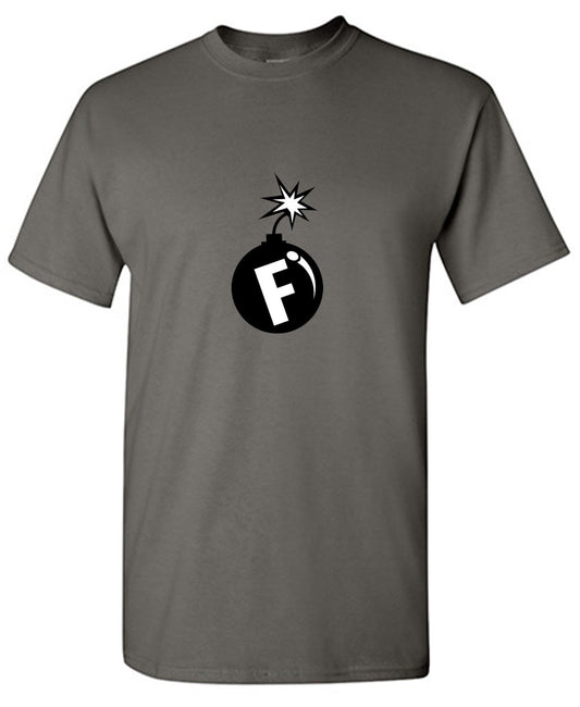 Funny T-Shirts design "F Bomb - Youth"