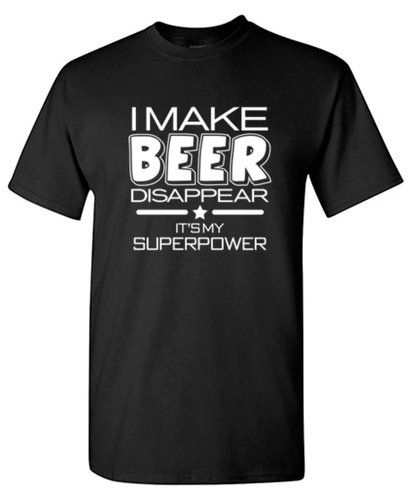 Funny T-Shirts design "I Make Beer Disappear What's Your Super Power T-Shirt - Youth"
