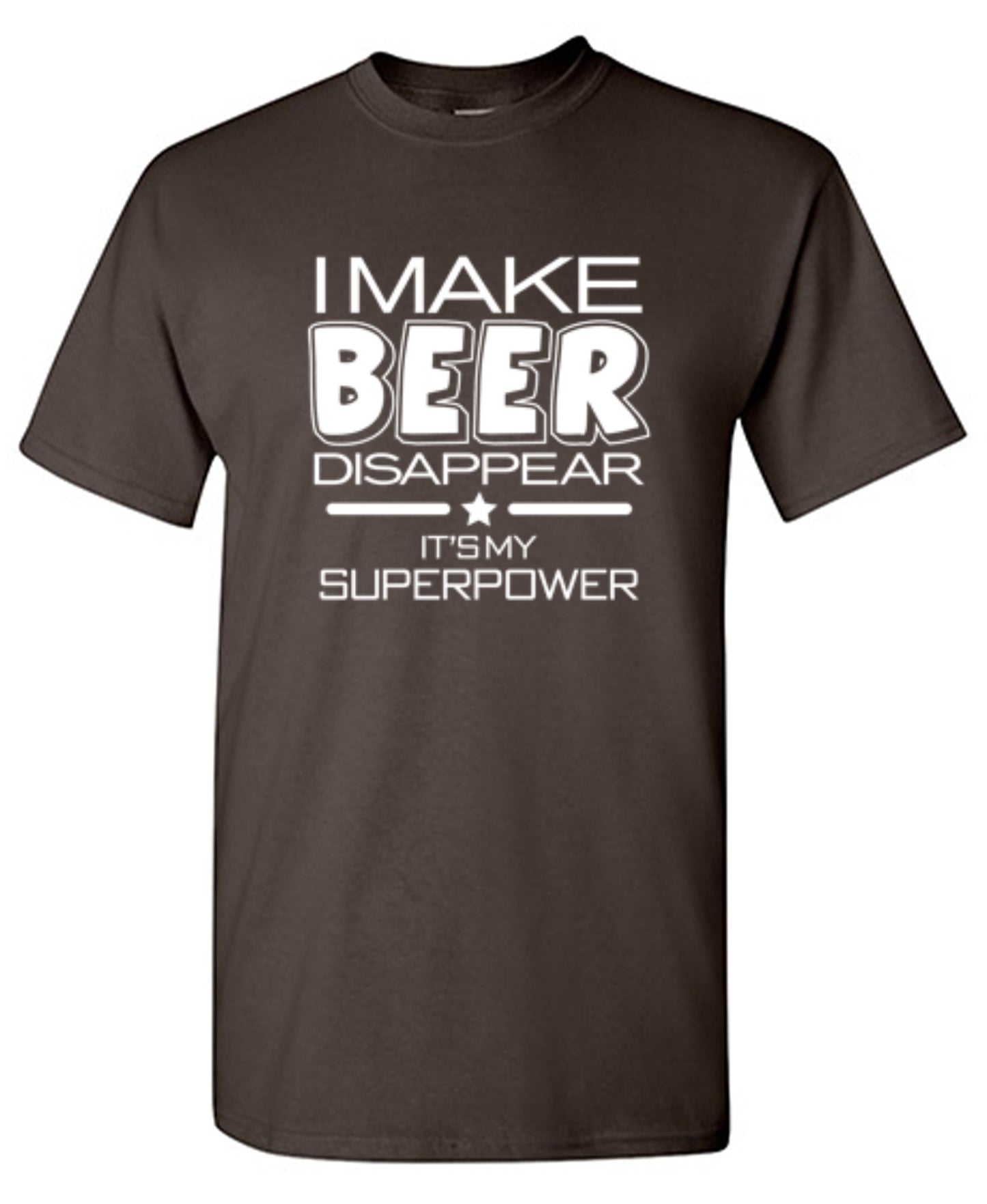 Funny T-Shirts design "I Make Beer Disappear What's Your Super Power T-Shirt - Youth"
