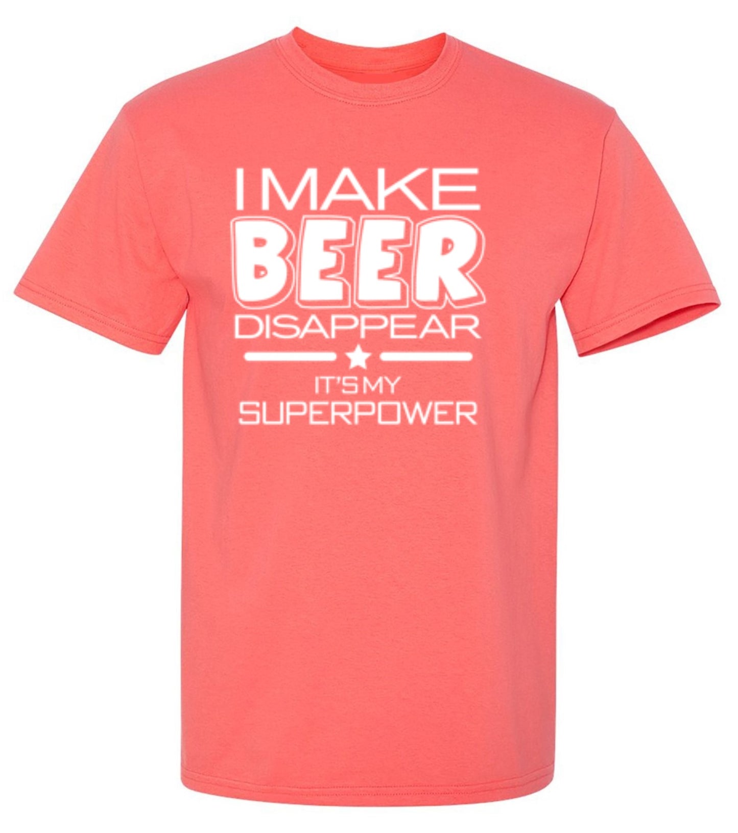 Funny T-Shirts design "I Make Beer Disappear What's Your Super Power T-Shirt - Youth"