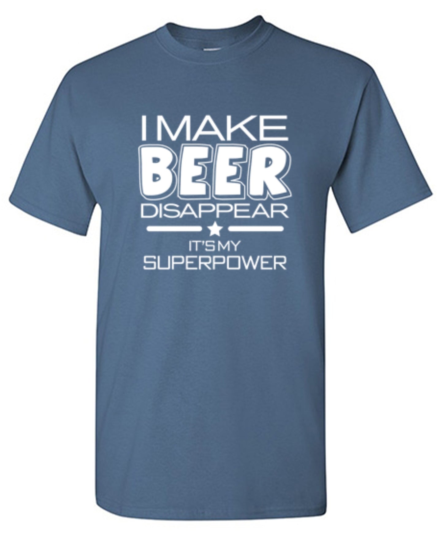 Funny T-Shirts design "I Make Beer Disappear What's Your Super Power T-Shirt - Youth"