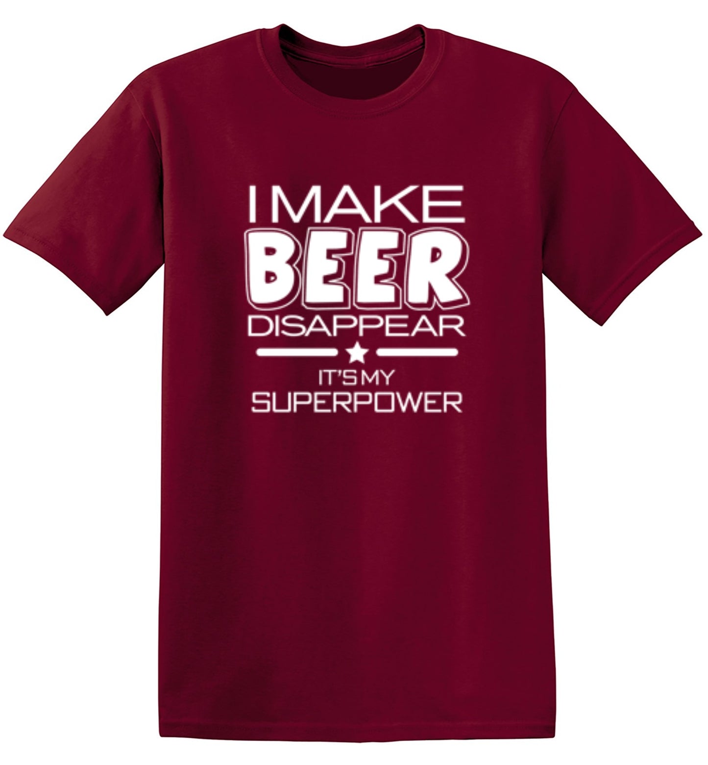 Funny T-Shirts design "I Make Beer Disappear What's Your Super Power T-Shirt - Youth"
