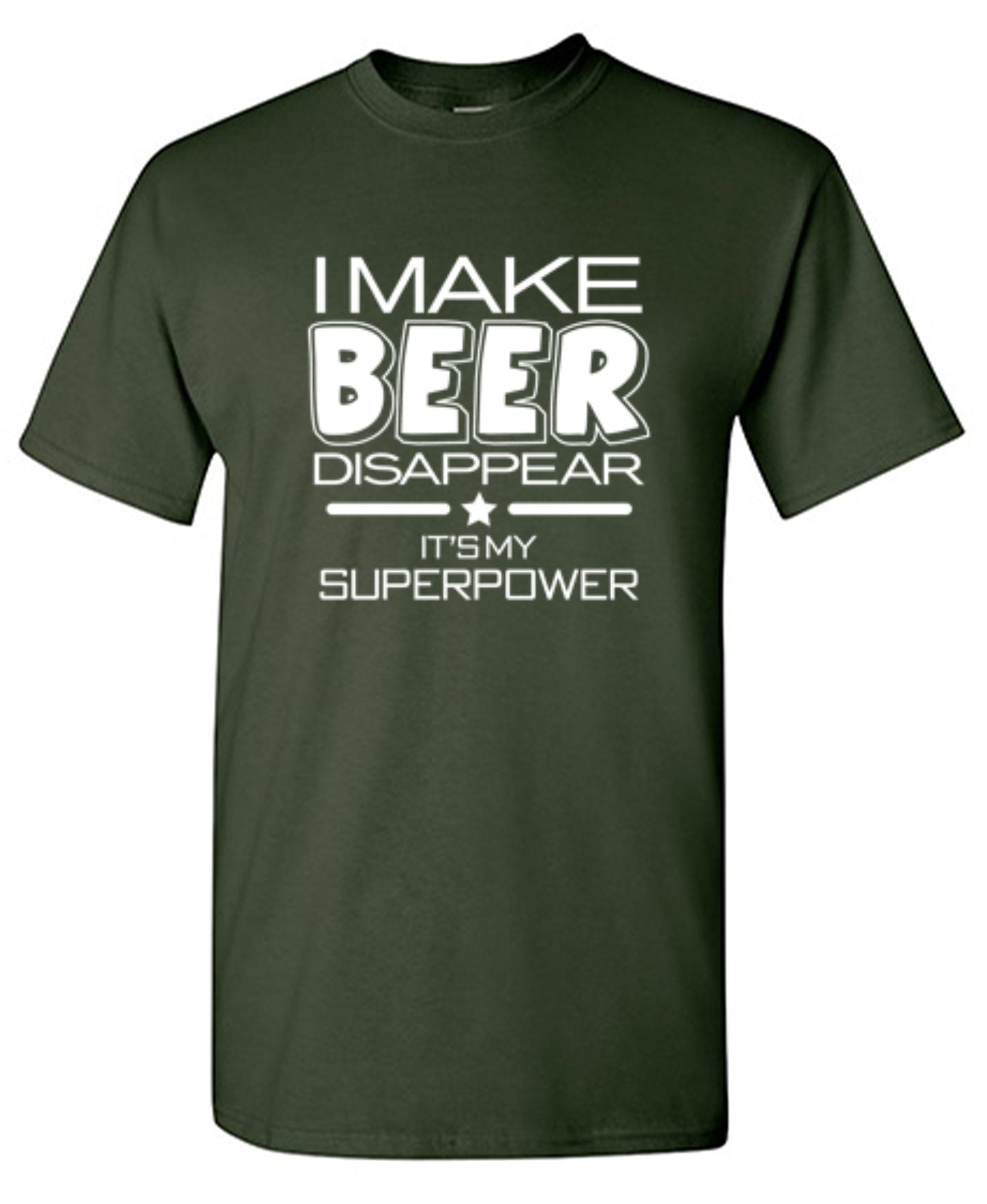 Funny T-Shirts design "I Make Beer Disappear What's Your Super Power T-Shirt - Youth"