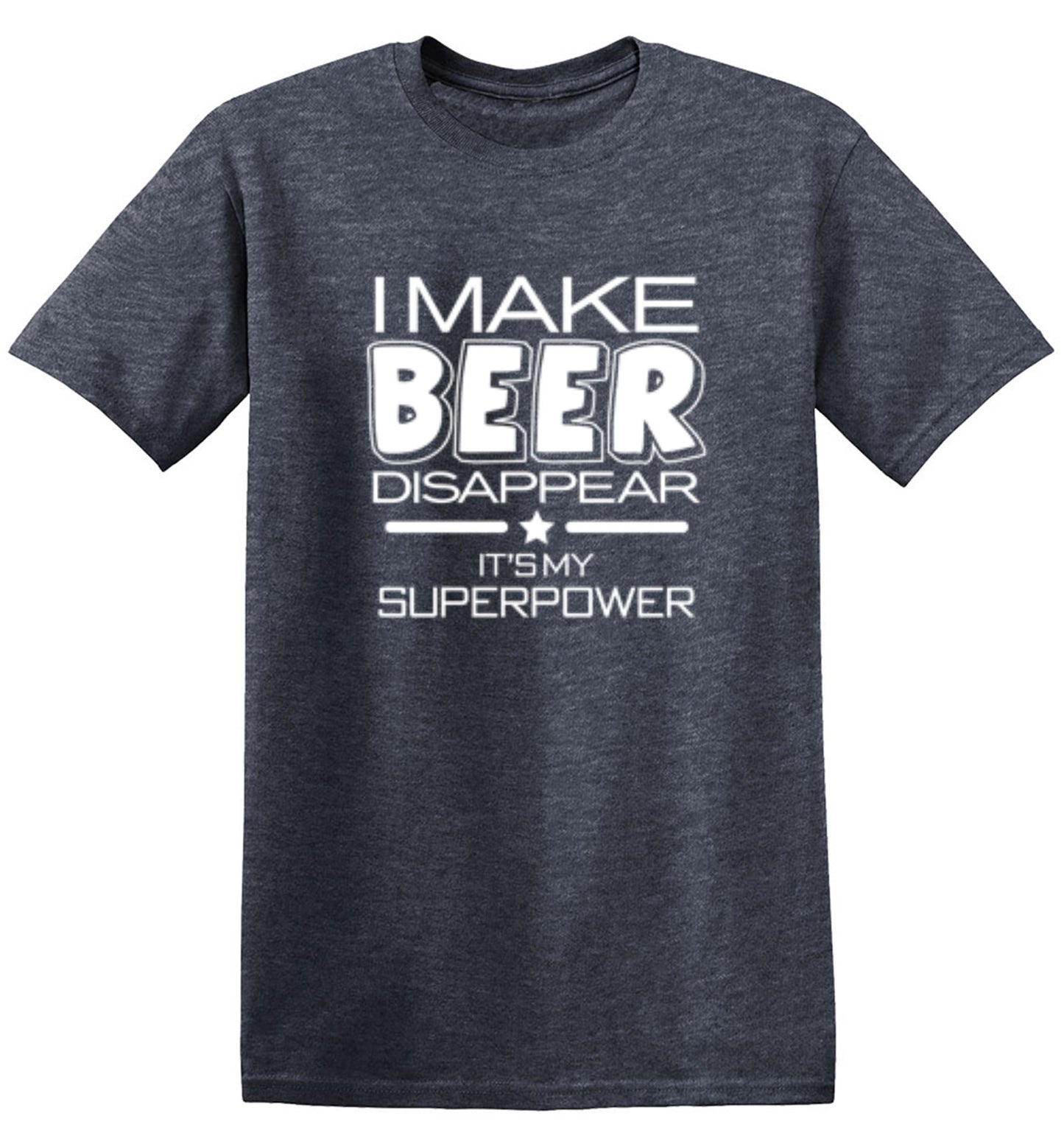 Funny T-Shirts design "I Make Beer Disappear What's Your Super Power T-Shirt - Youth"