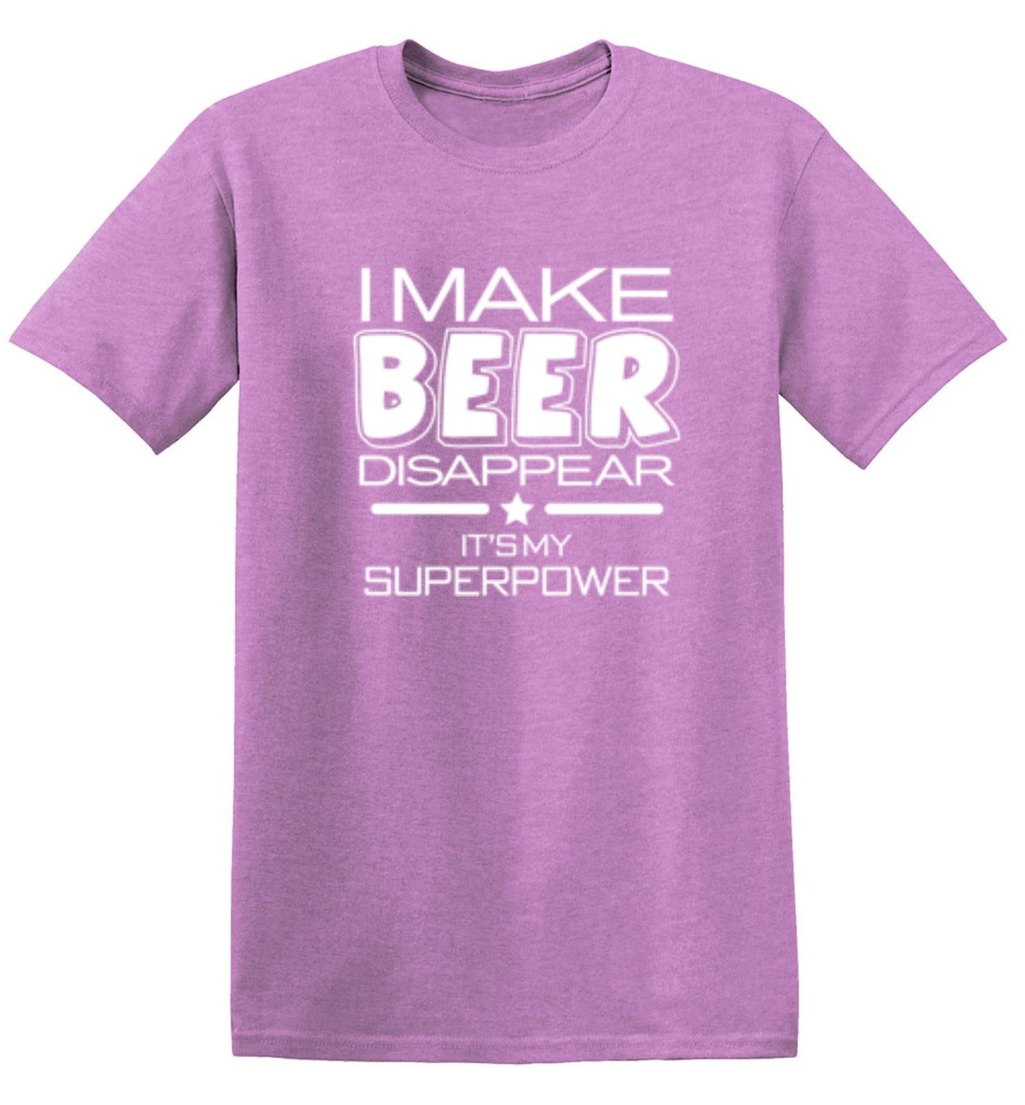 Funny T-Shirts design "I Make Beer Disappear What's Your Super Power T-Shirt - Youth"