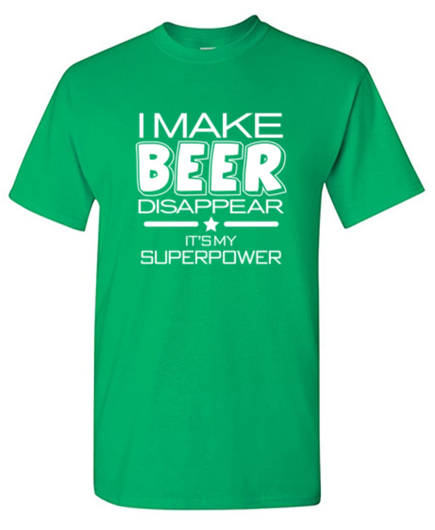 Funny T-Shirts design "I Make Beer Disappear What's Your Super Power T-Shirt - Youth"