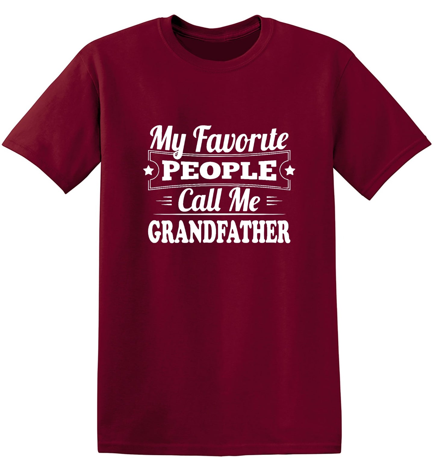 Funny T-Shirts design "My Favorite People Call Me Grandfather"