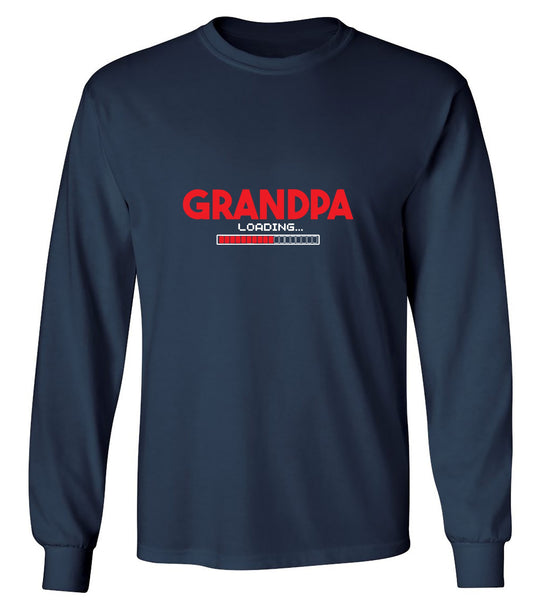 Funny T-Shirts design "GRANDPA, New - Long Sleeve"