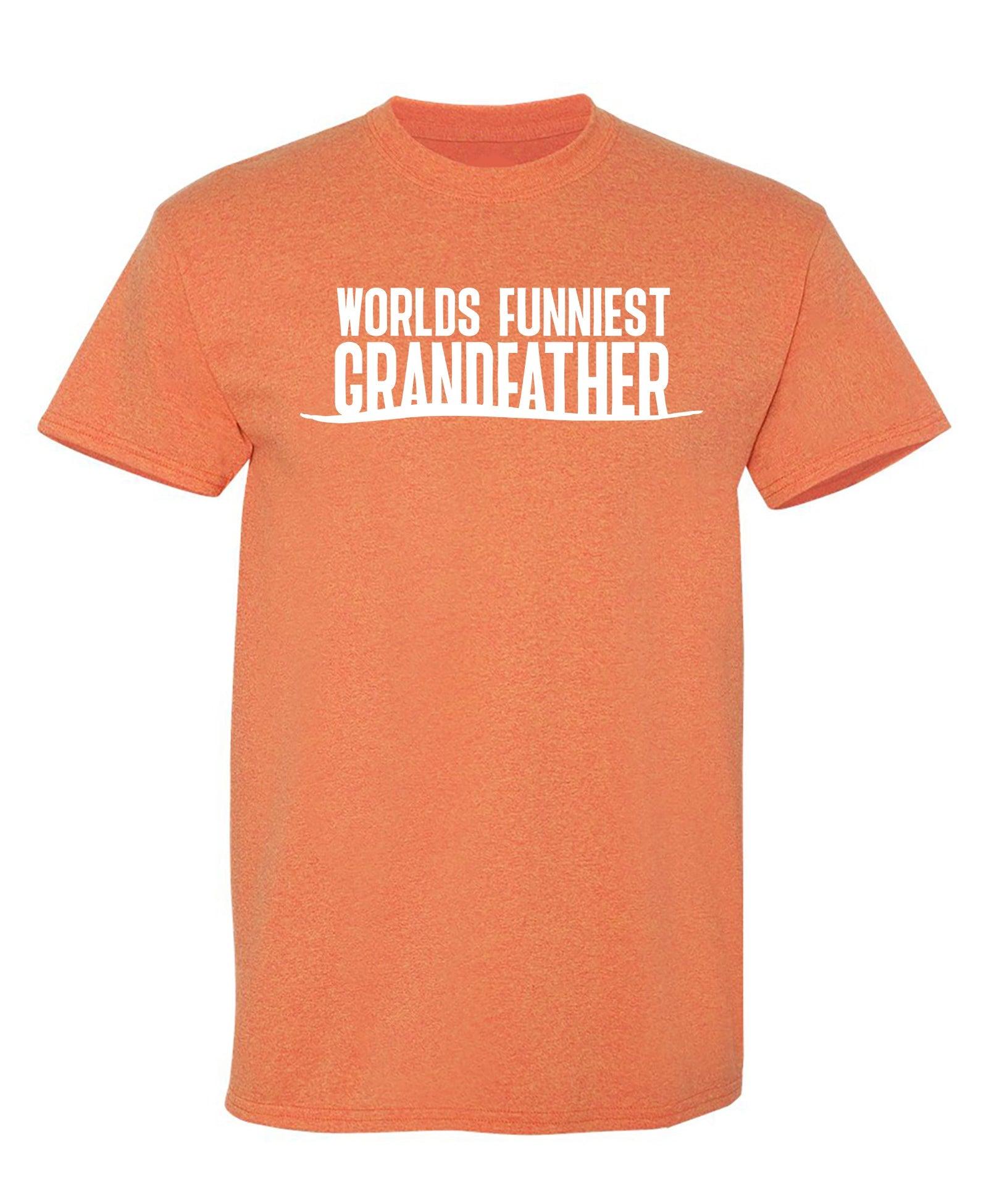 Funny T-Shirts design "Worlds Funniest Grandfather Shirt"