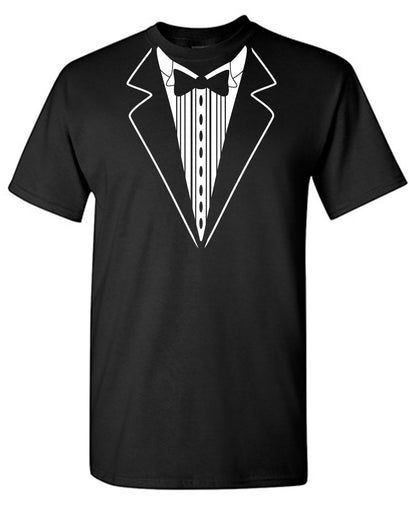 Funny T-Shirts design "TUXEDO Black T-Shirt"