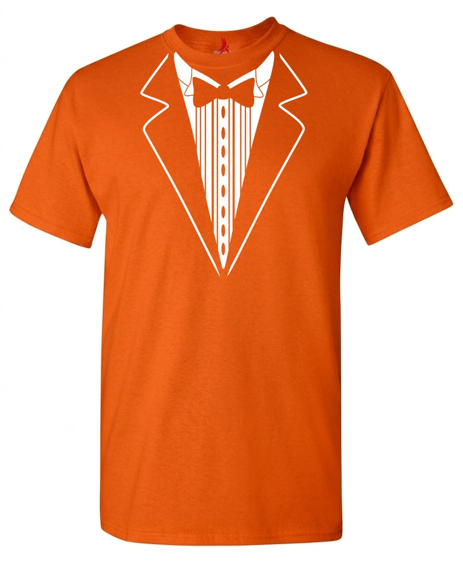 Funny T-Shirts design "TUXEDO Black T-Shirt - Tall Tee"