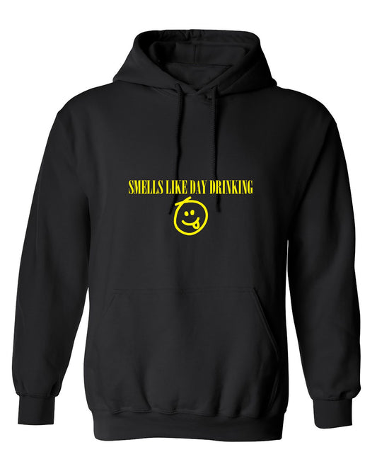 Funny T-Shirts design "Smells like Day Drinking - Hoodie"