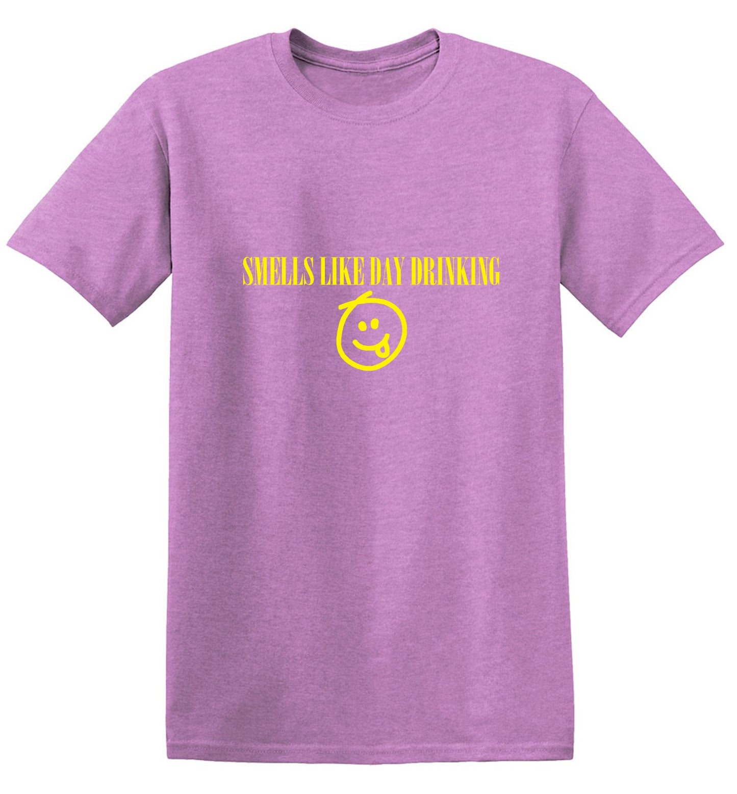 Funny T-Shirts design "Smells like Day Drinking - Tall Tee"