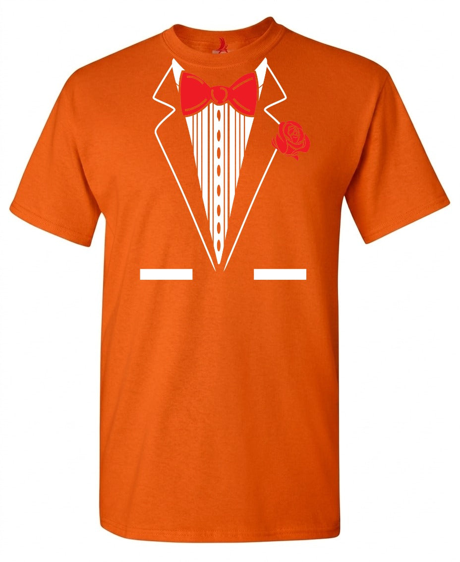 Funny T-Shirts design "TUXEDO Red T-Shirt - Youth"