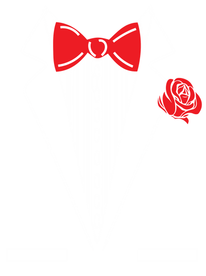 Funny T-Shirts design "TUXEDO Red T-Shirt"