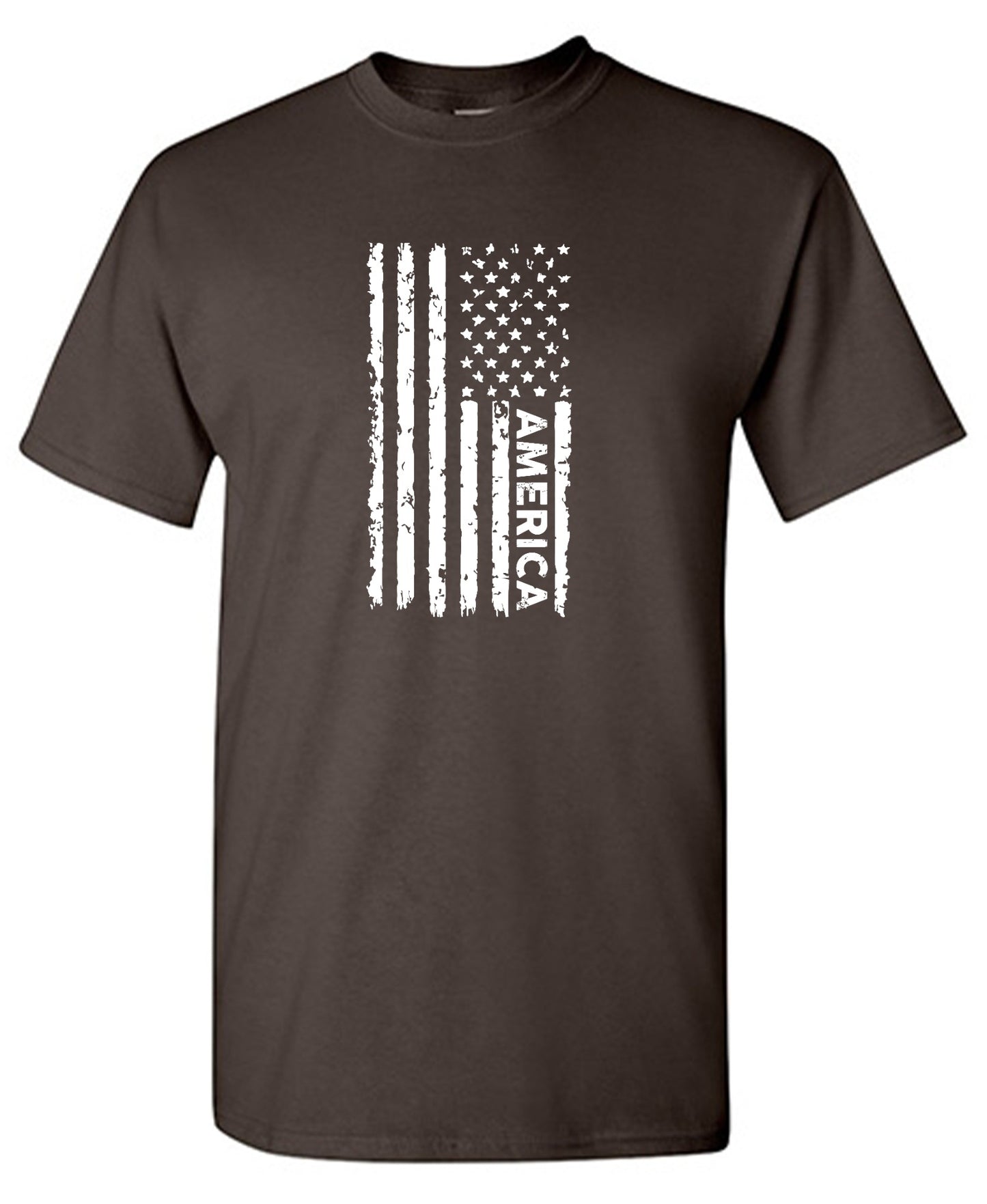 Funny T-Shirts design "Blue American Flag Shirt for 4th of July"