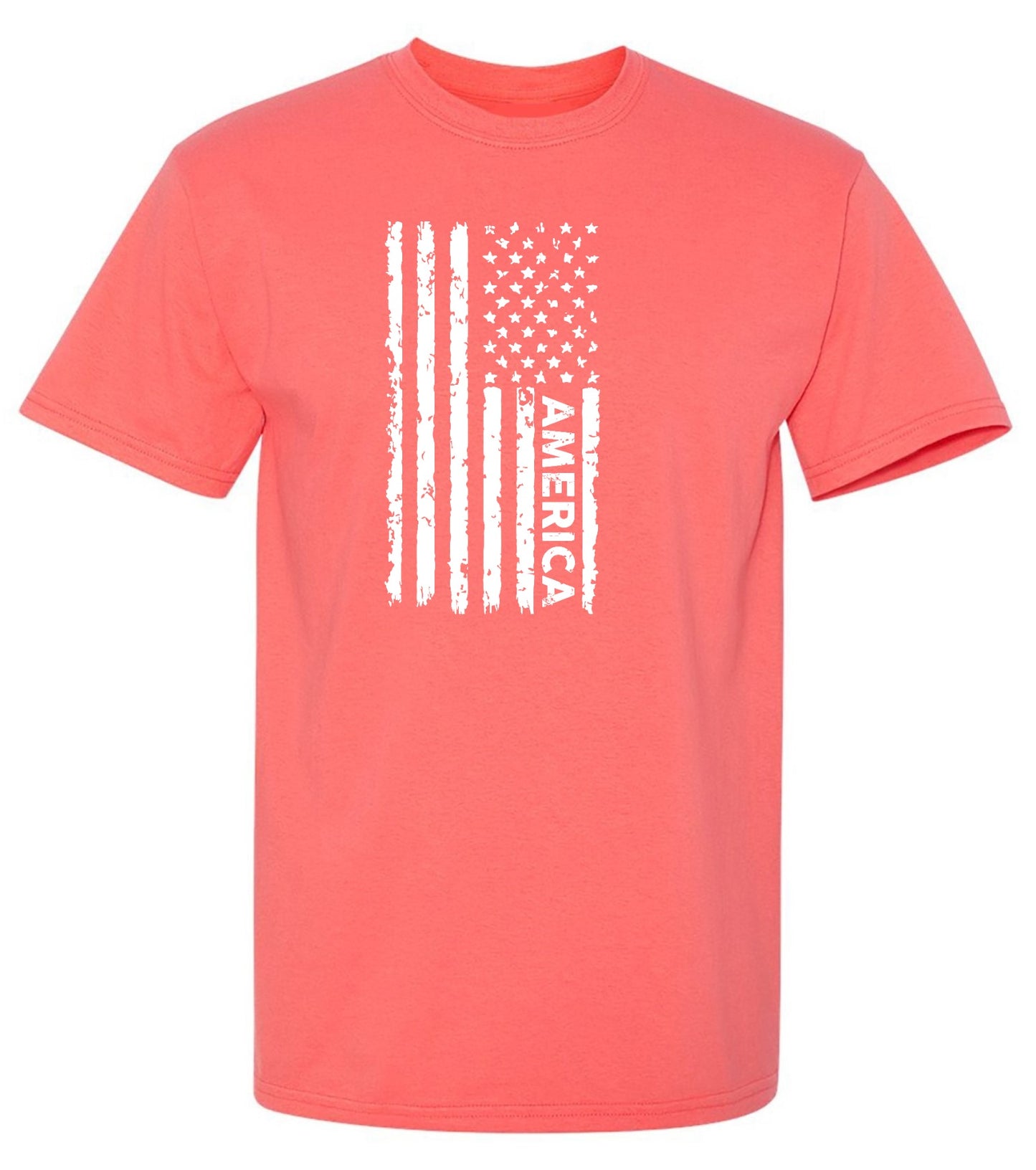 Funny T-Shirts design "Blue American Flag Shirt for 4th of July"