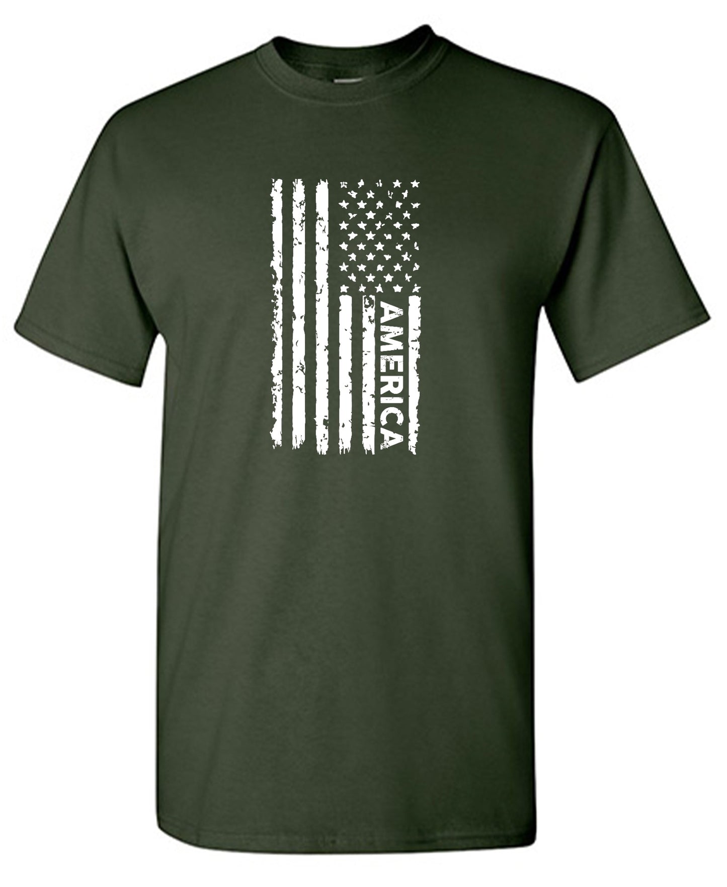 Funny T-Shirts design "Blue American Flag Shirt for 4th of July"