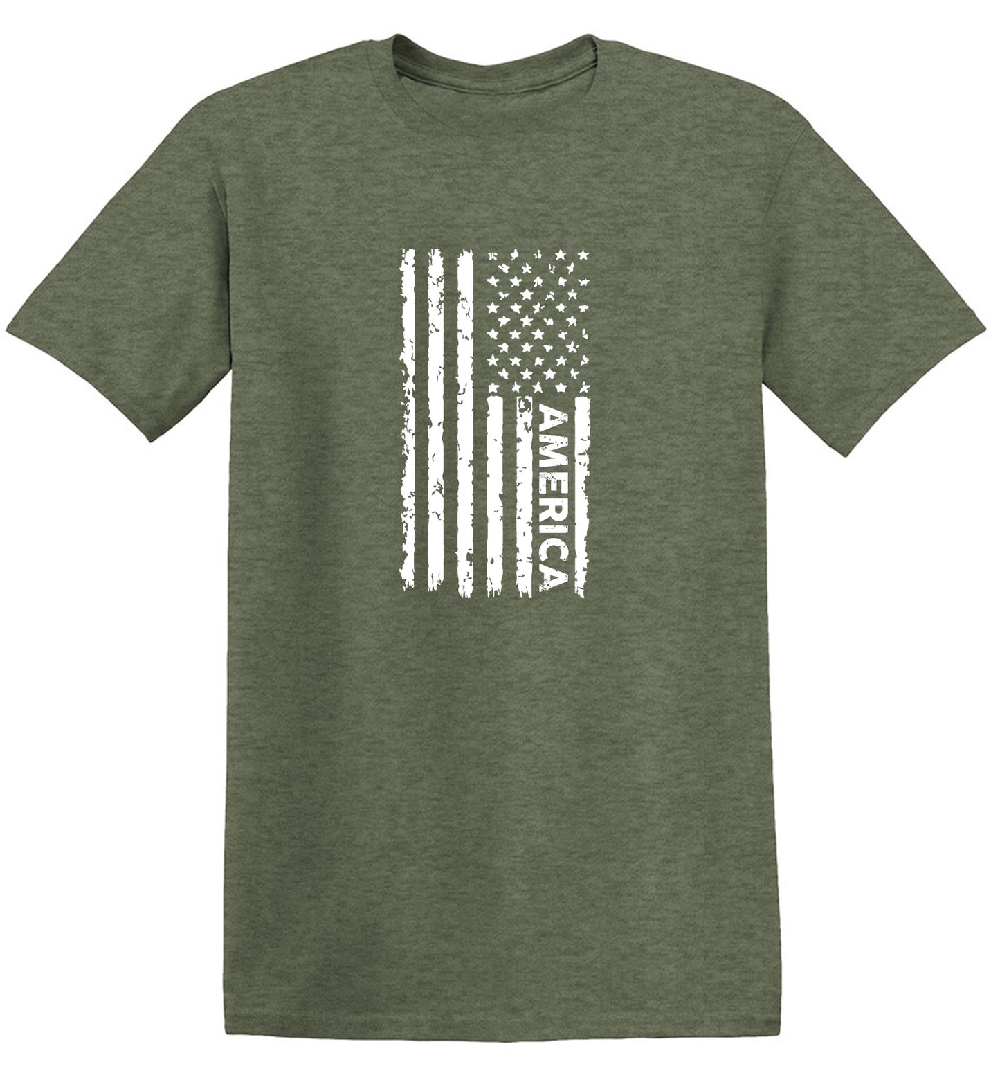 Funny T-Shirts design "Blue American Flag Shirt for 4th of July"