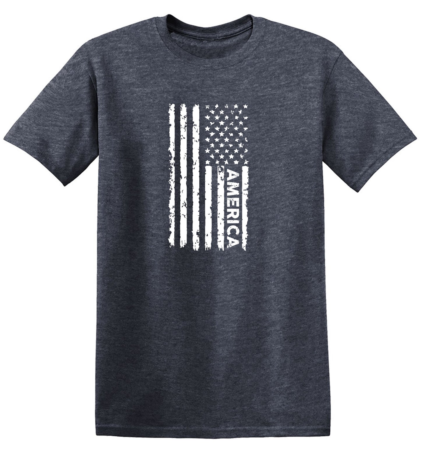 Funny T-Shirts design "Blue American Flag Shirt for 4th of July"
