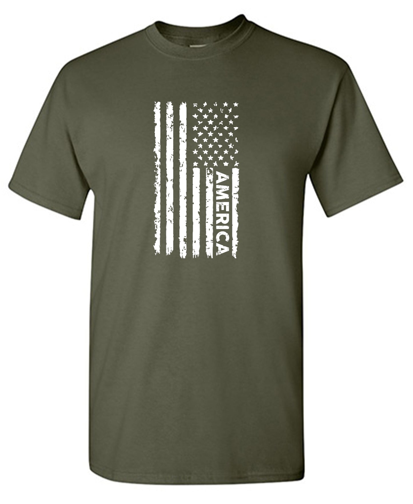 Funny T-Shirts design "Blue American Flag Shirt for 4th of July"
