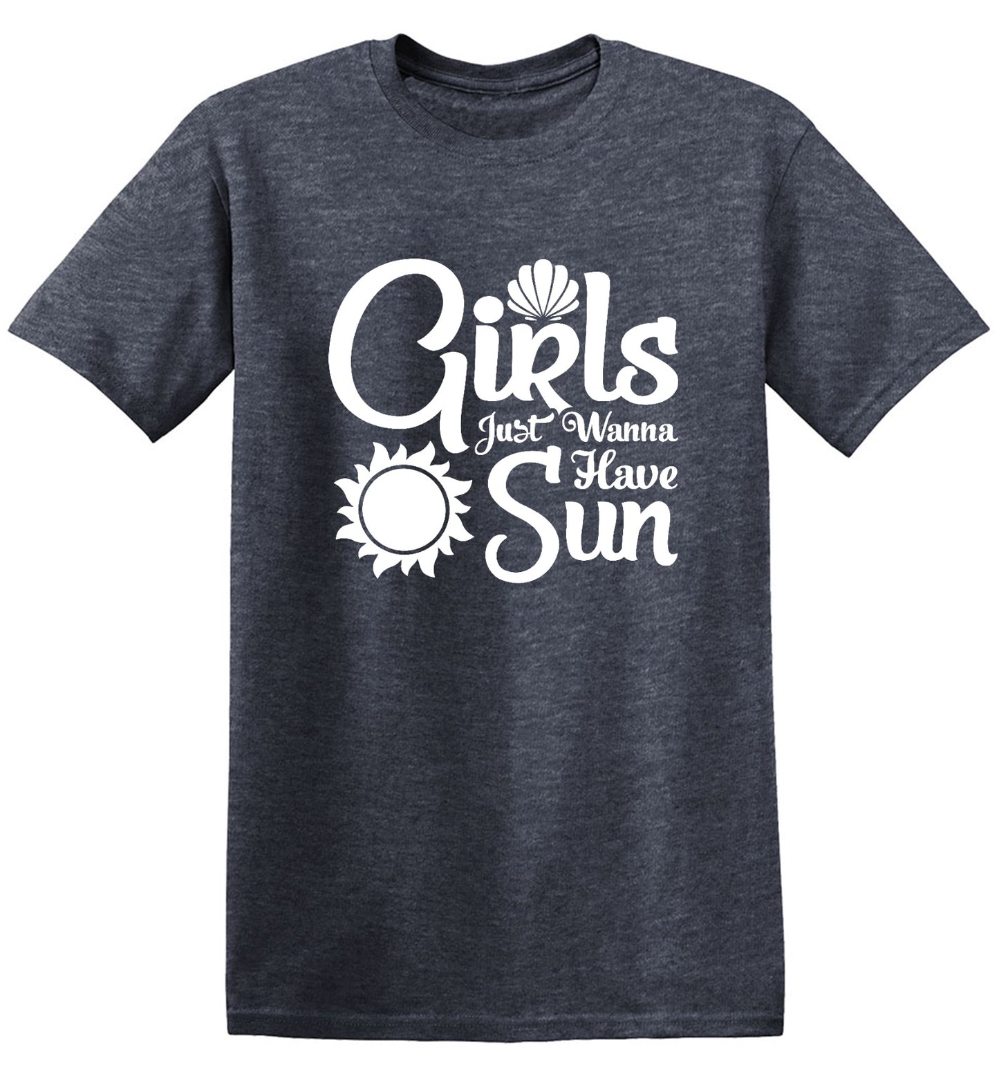 Funny T-Shirts design "Girls Just Wanna Have Sun T-Shirt - Tall Tee"