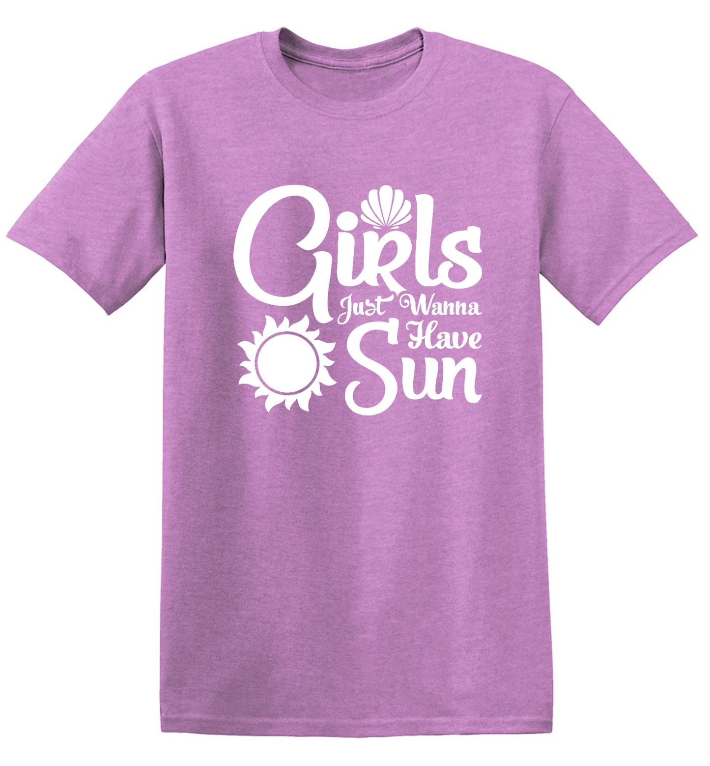 Funny T-Shirts design "Girls Just Wanna Have Sun T-Shirt - Tall Tee"