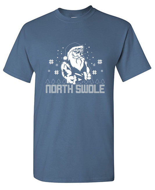 Funny T-Shirts design "North Swole T-Shirt"