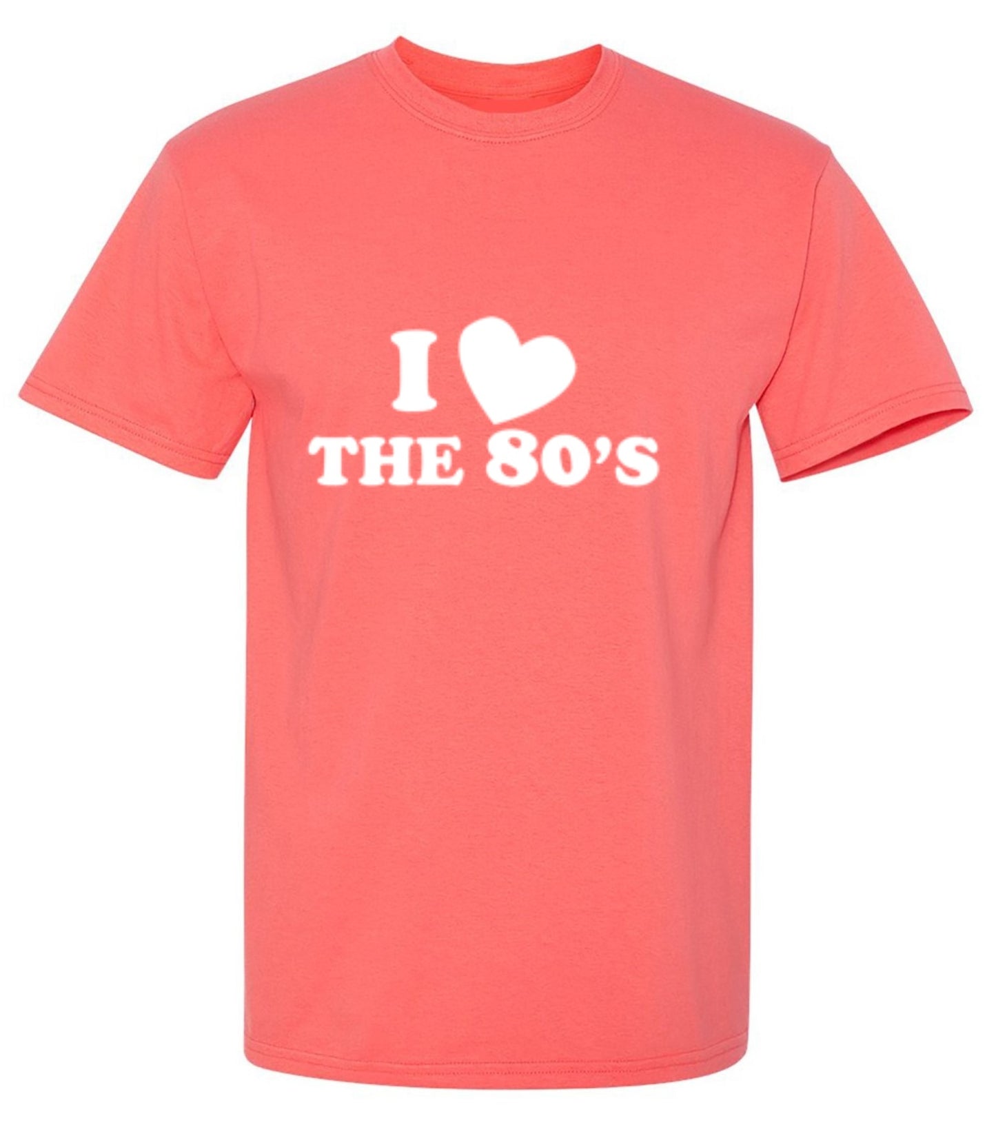 Funny T-Shirts design "I Love The 80's T-Shirt"