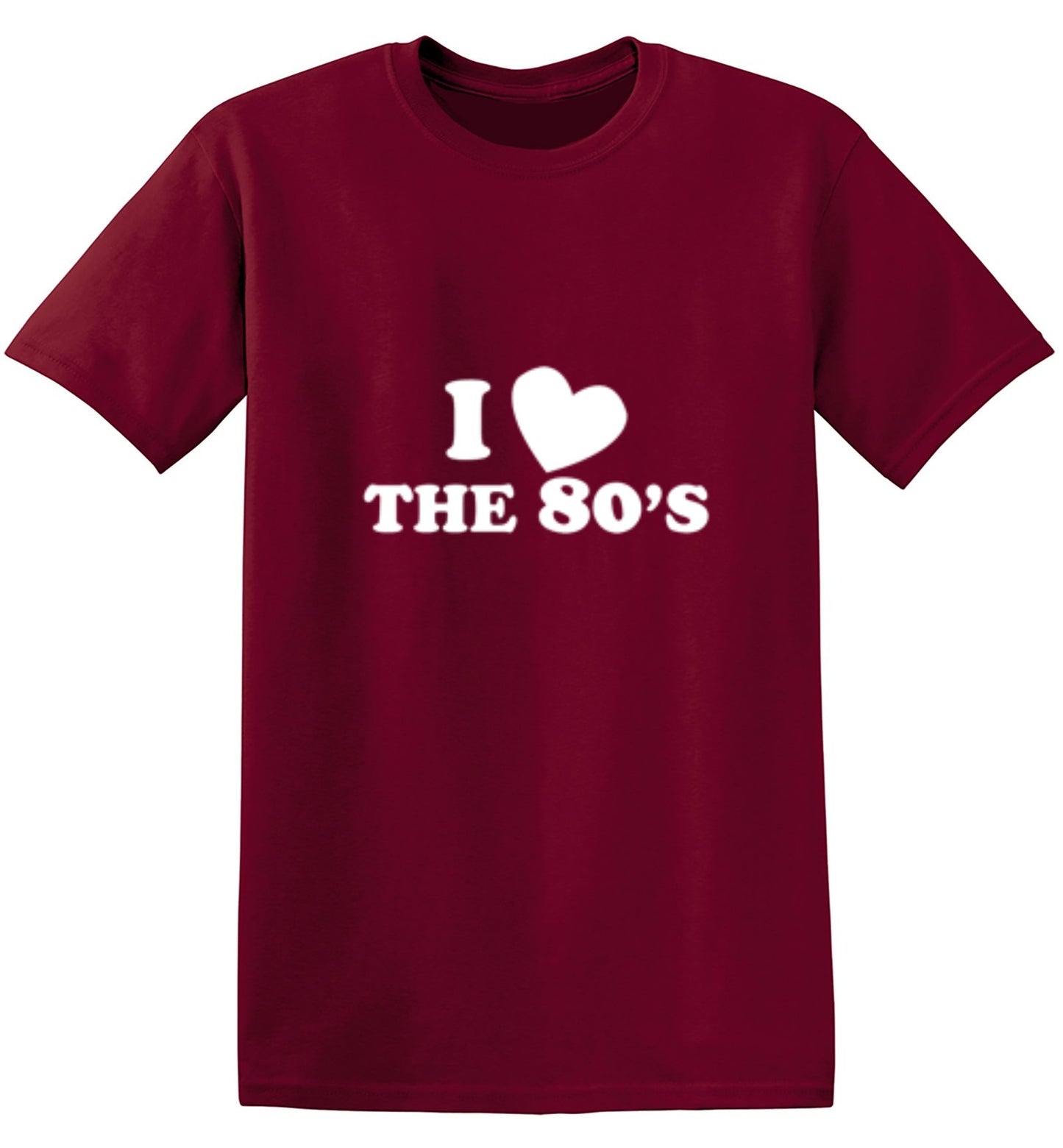 Funny T-Shirts design "I Love The 80's T-Shirt"
