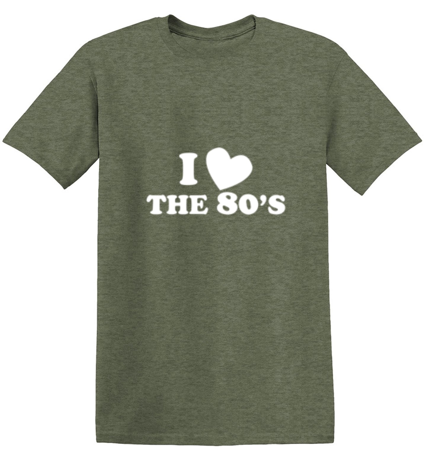 Funny T-Shirts design "I Love The 80's T-Shirt"
