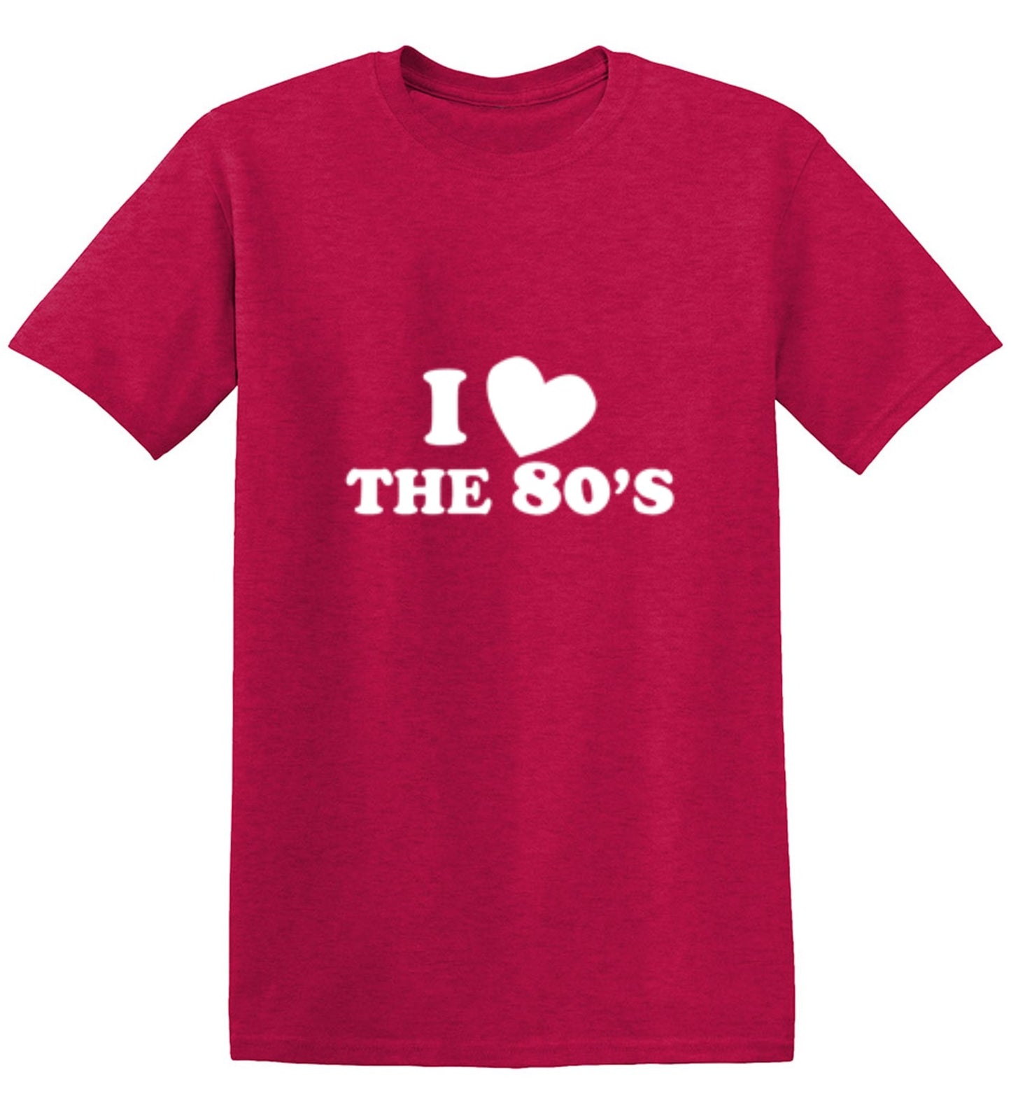 Funny T-Shirts design "I Love The 80's T-Shirt"
