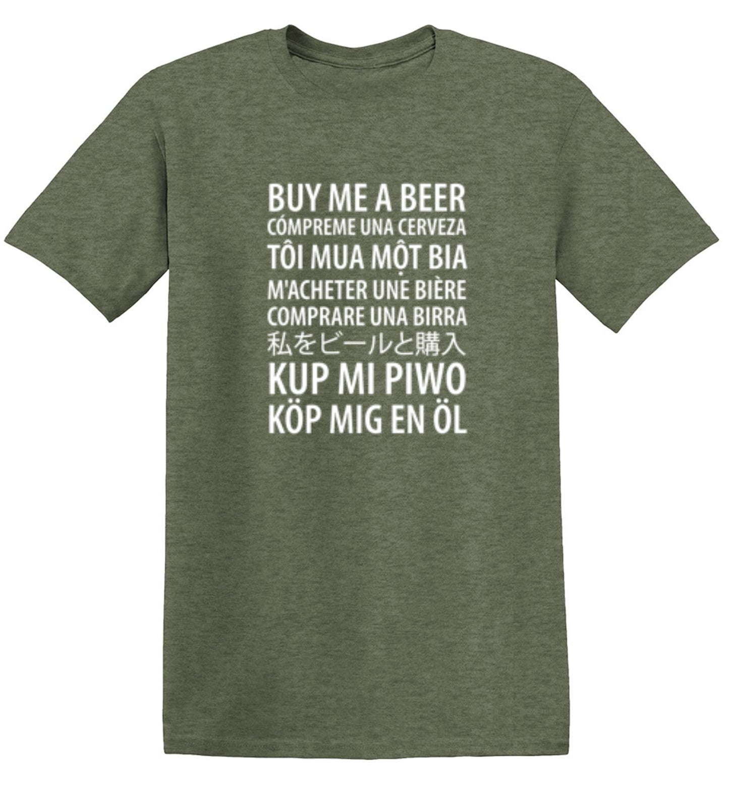 Funny T-Shirts design "Buy Me A Beer T-Shirt"