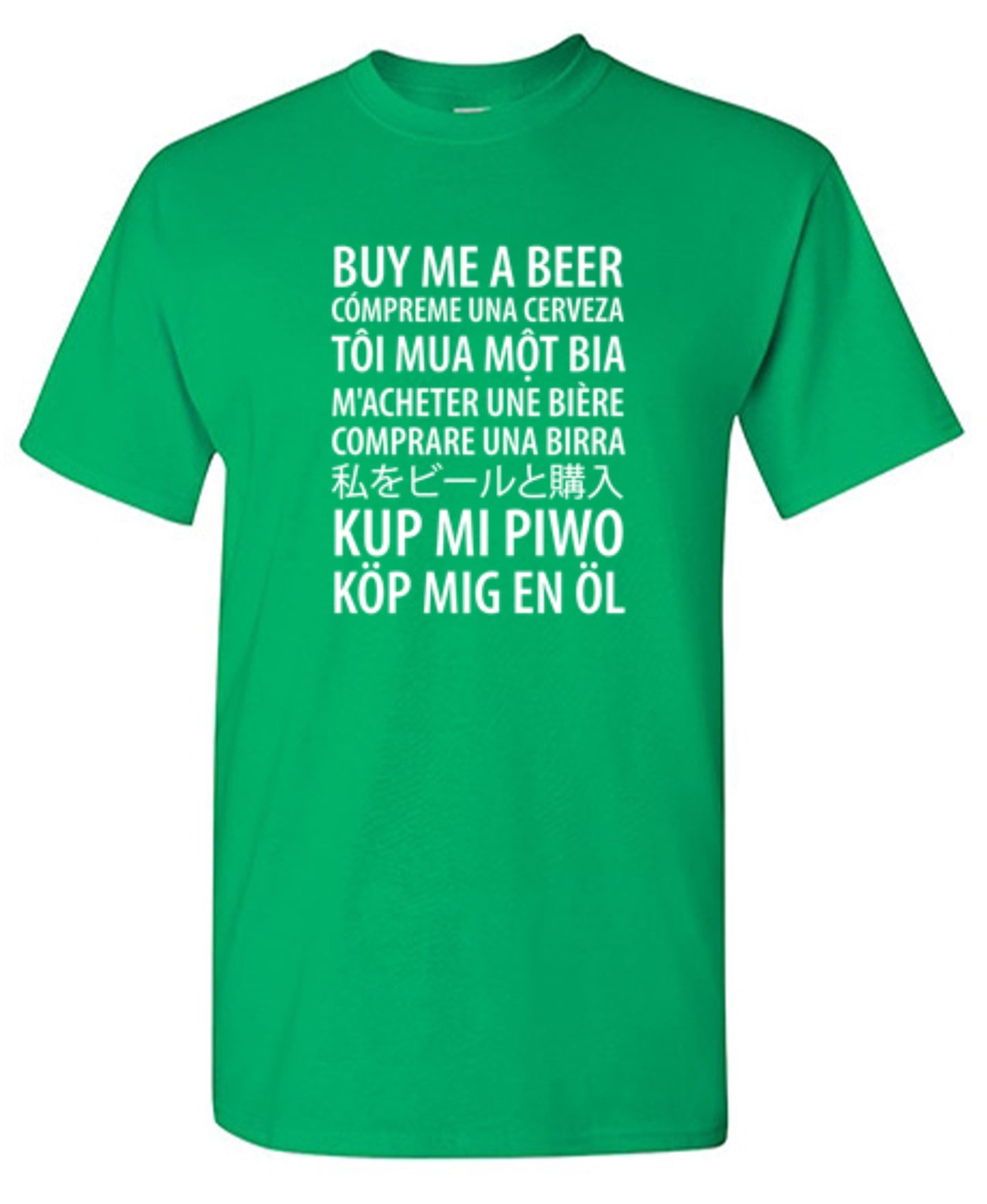 Funny T-Shirts design "Buy Me A Beer T-Shirt"