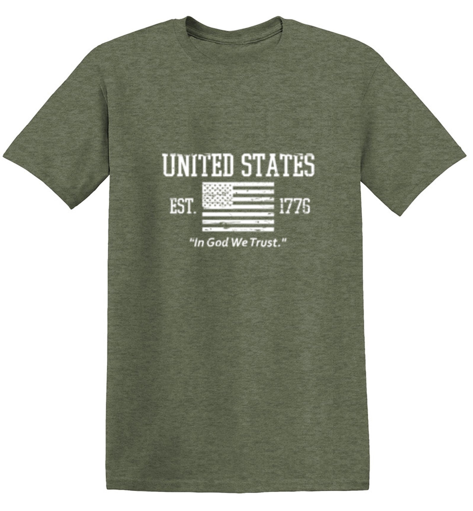 Funny T-Shirts design "United States In God We Trust - Patriotic T-Shirt"