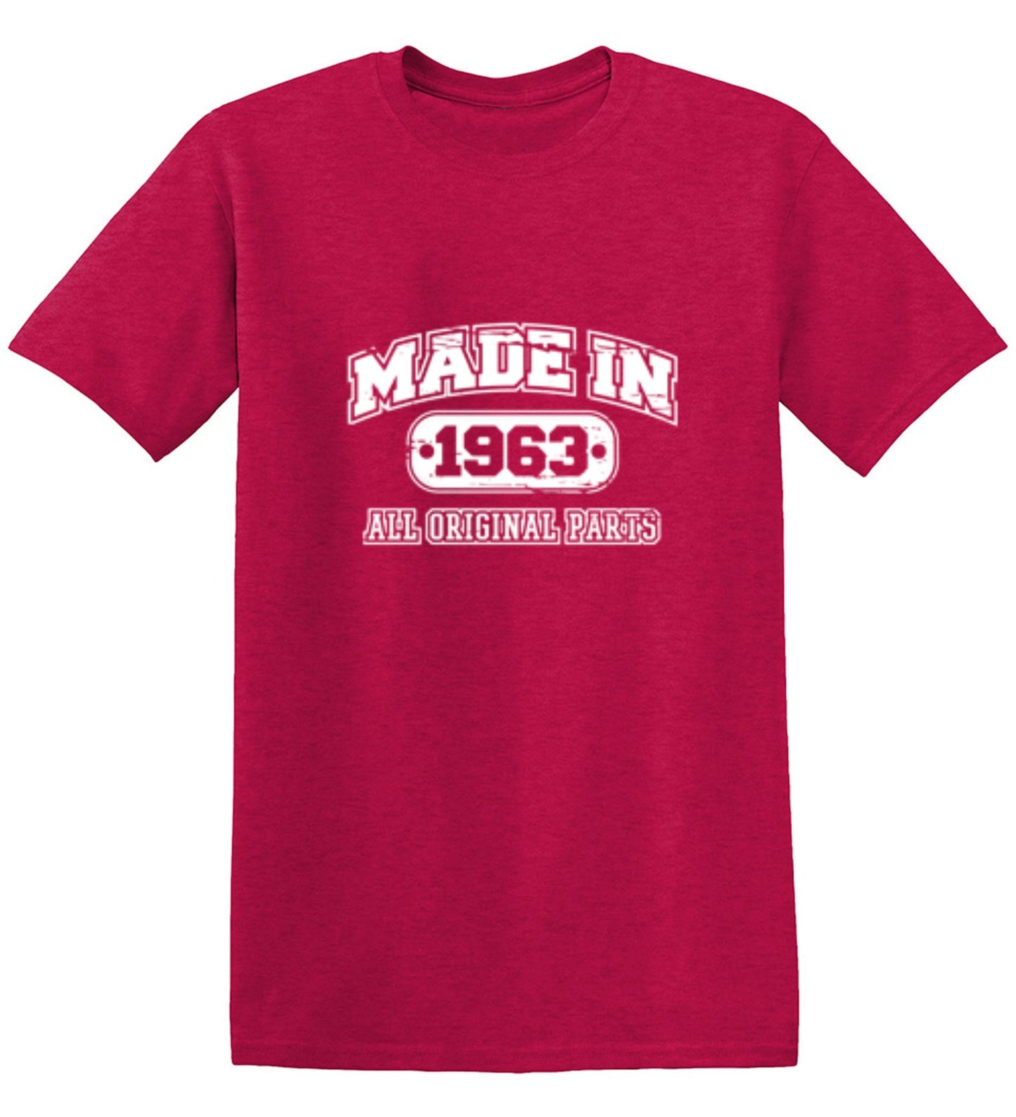 Funny T-Shirts design "Made in 1963 All Original Parts - Youth"