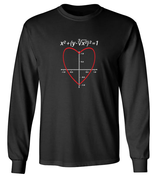 Funny T-Shirts design "Love Function - Long Sleeve"