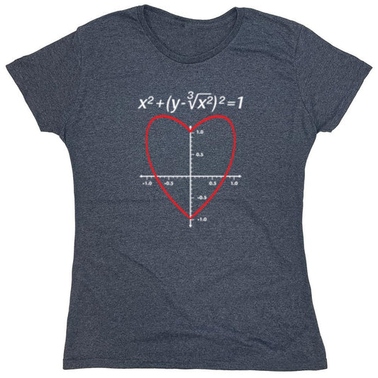 Funny T-Shirts design "Love Function - Womens"