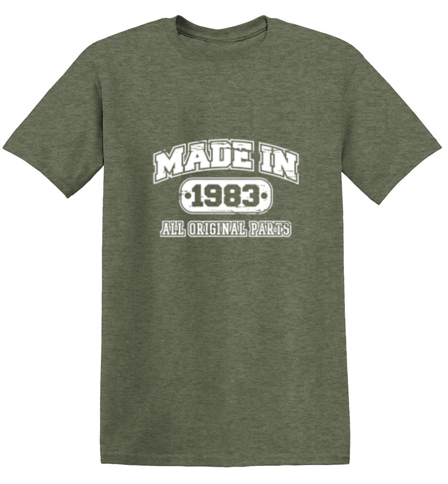 Funny T-Shirts design "Made In 1983 All Original Parts T-Shirt - Youth"