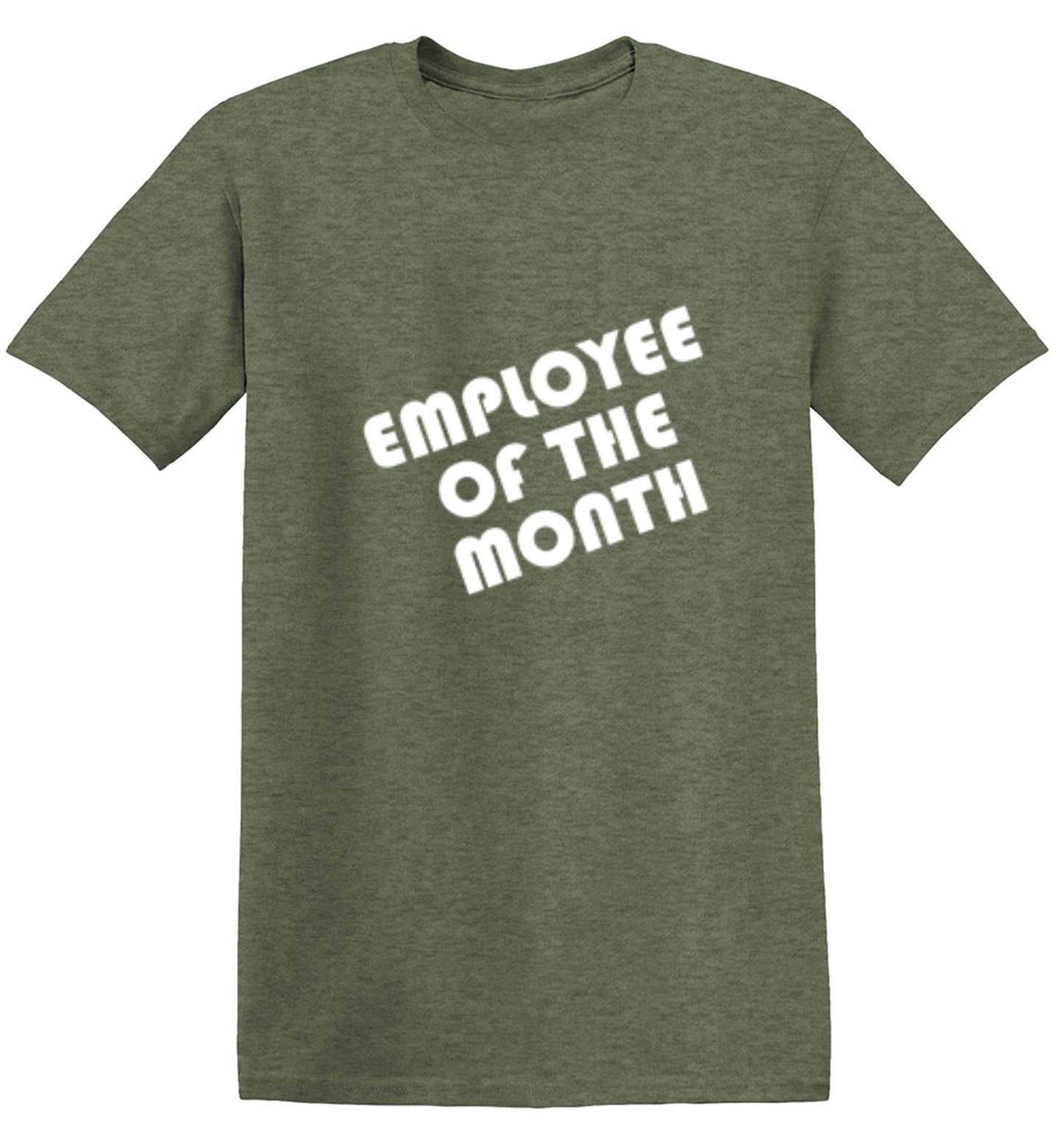 Funny T-Shirts design "Employee Of The Month"
